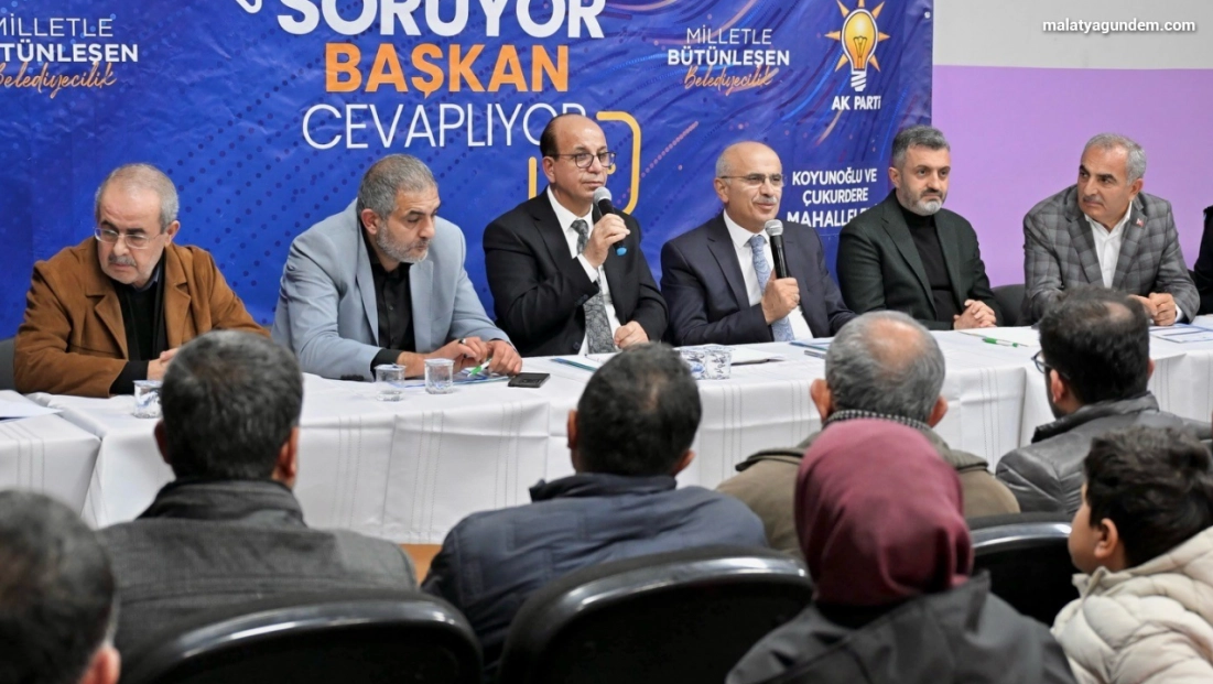 Başkan Geçit 'Malatya'yı dirençli ve güvenli bir geleceğe hep birlikte taşıyoruz'