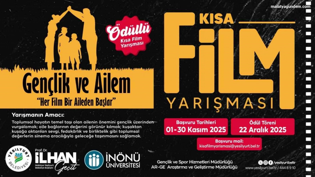 Belediyeden Aile Yılı'na özel kısa film yarışması