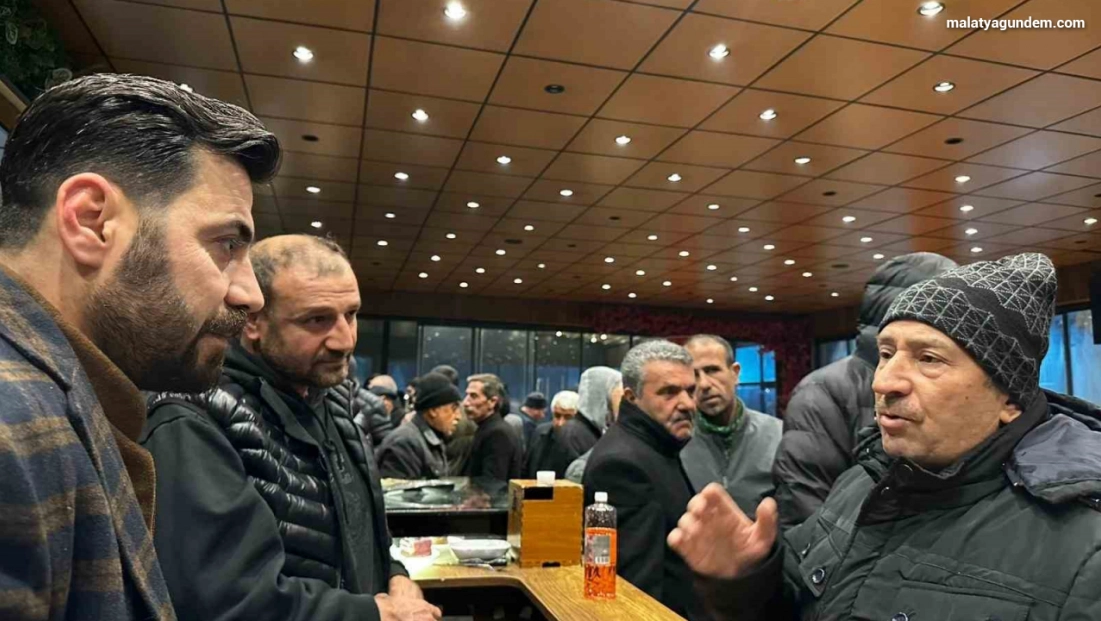 Darende Belediyesi yolda kalan vatandaşları sosyal tesislerde ağırladı