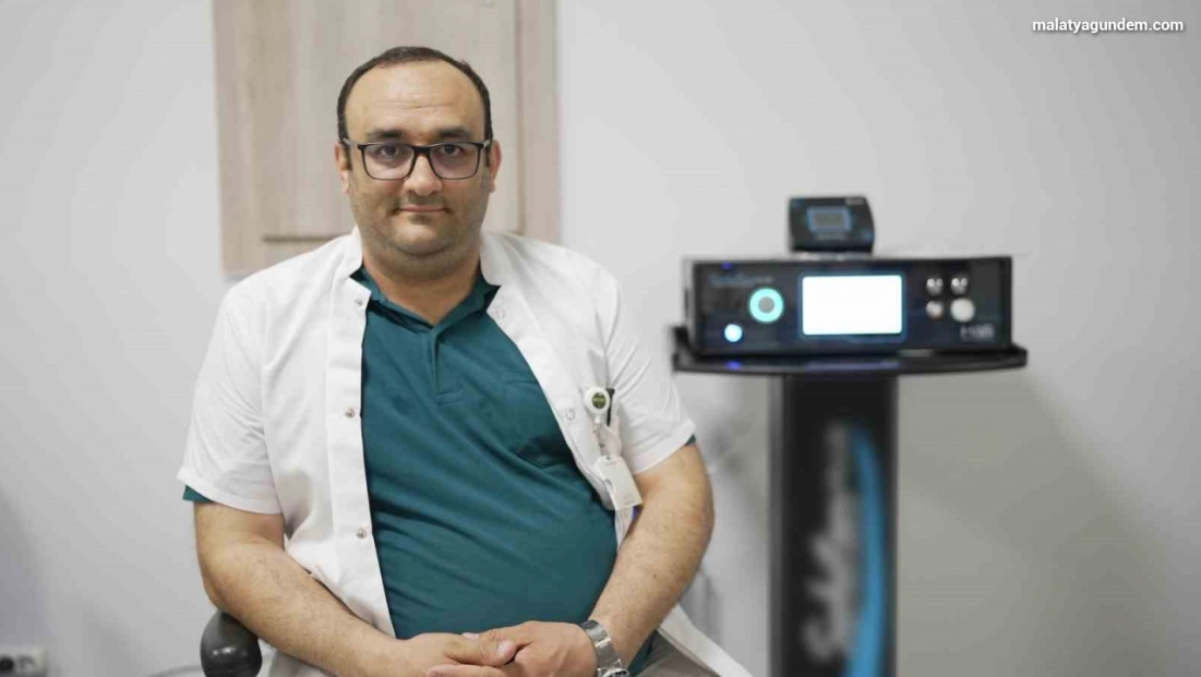 Eğitim ve Araştırma Hastanesi'nde ozon tedavisi başladı