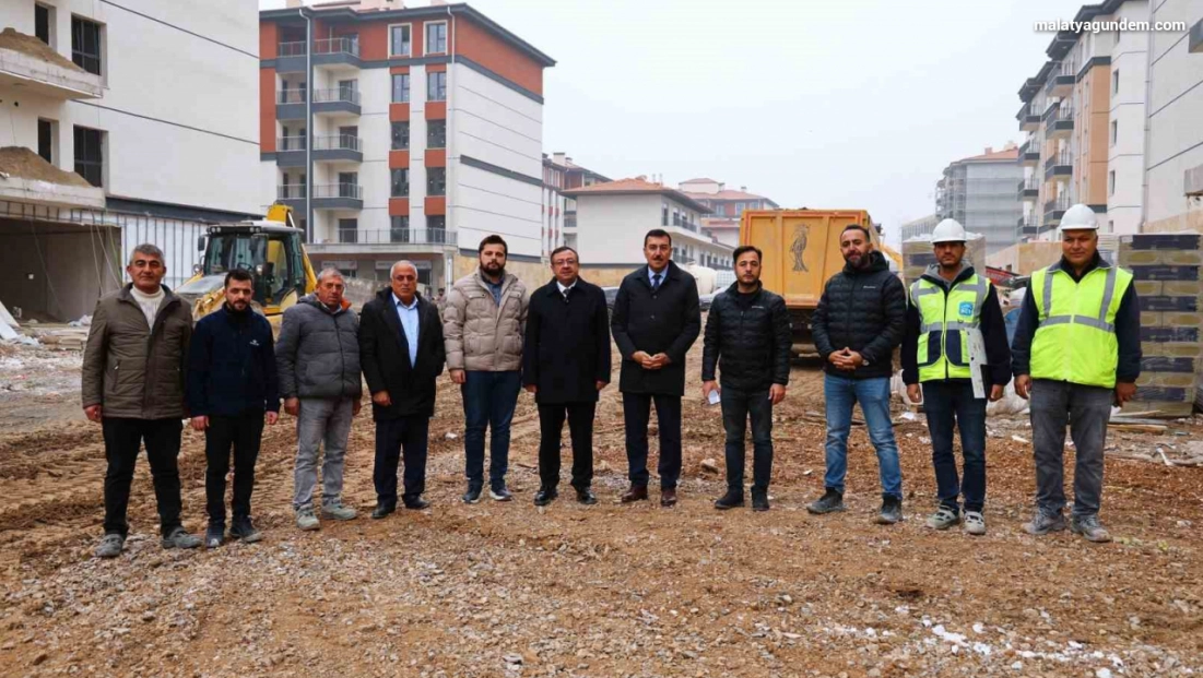 Tüfenkci; İnşaatlar hızlı şekilde ilerliyor