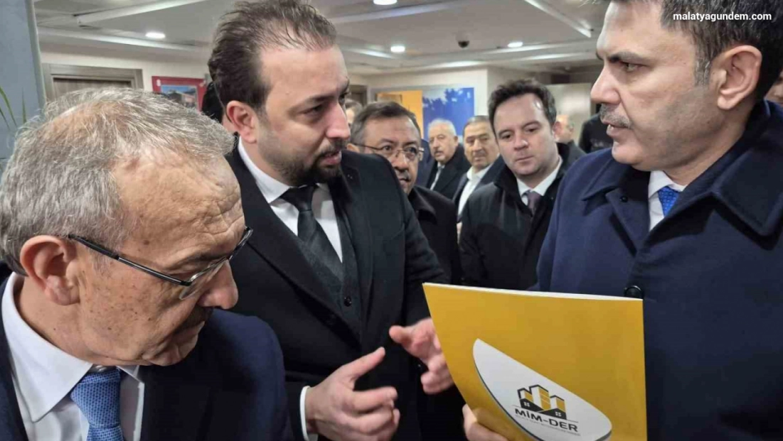 MİMDER'den Bakan Kurum'a yerinde dönüşüm raporu