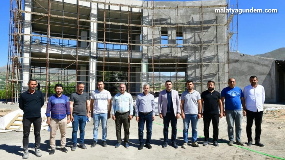 ' Şahintepe macera parkı ve sosyal tesisleri' hızla yükseliyor