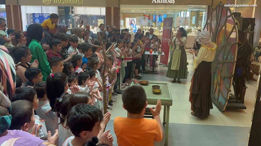 'Eni'nin kalbi' Malatya Park'ta çocuklarla buluştu