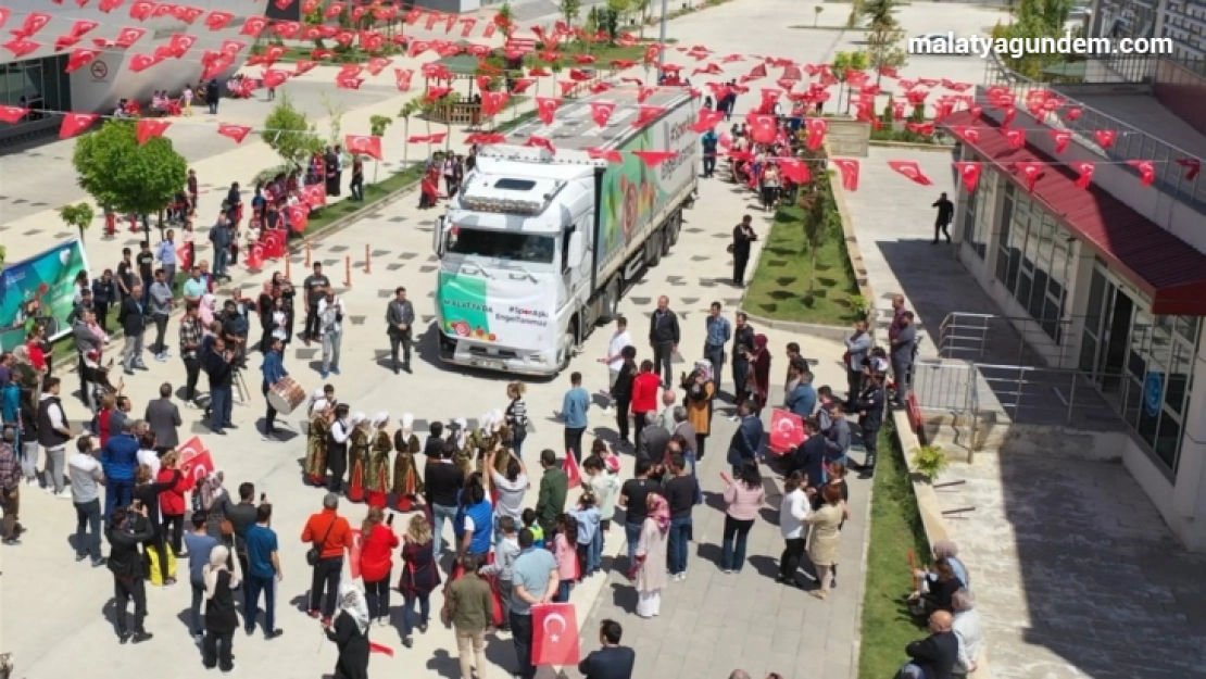 'Spor Aşkı Engel Tanımaz' tırı Malatya'da