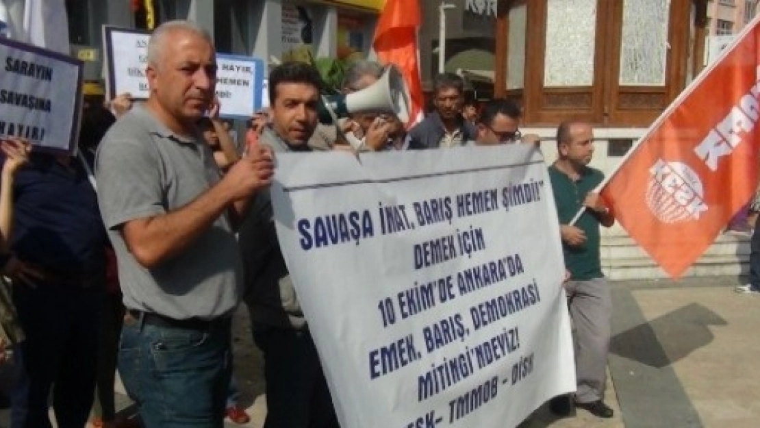 10 Ekim Mitingine Ortak Çağrı