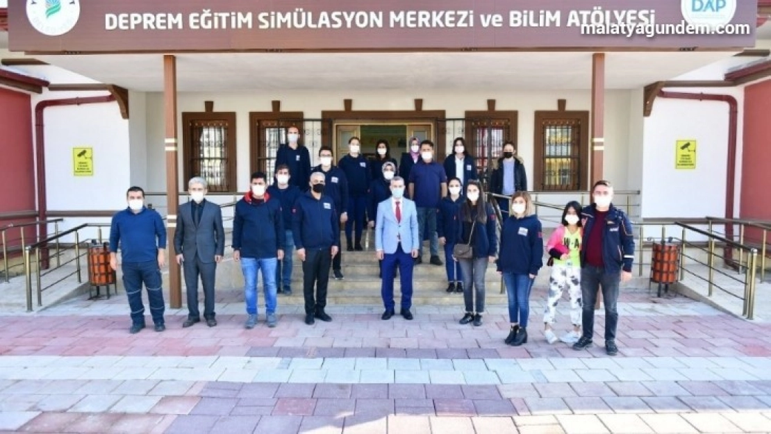 112 personeline deprem eğitimi