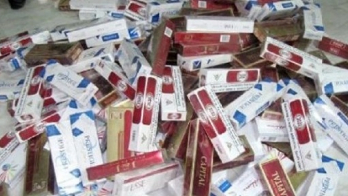 11 Bin Paket Kaçak Sigara Geçirildi