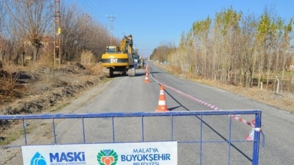 11 Mahallenin Kanalizasyon Altyapısı Yenilendi