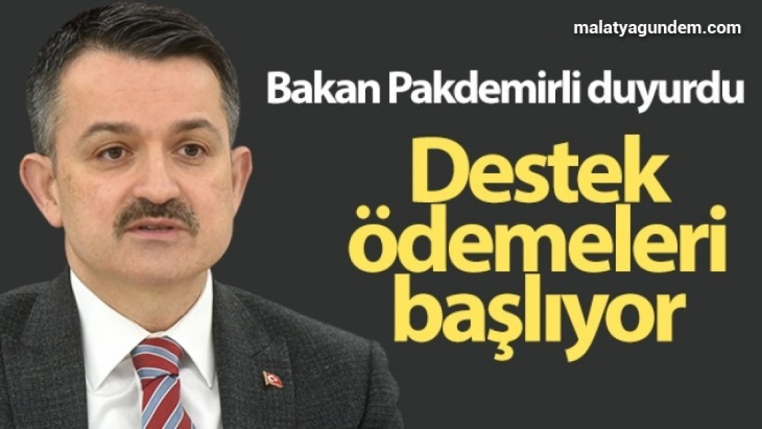 140 milyon liralık destek bugün hesaplara aktarılacak