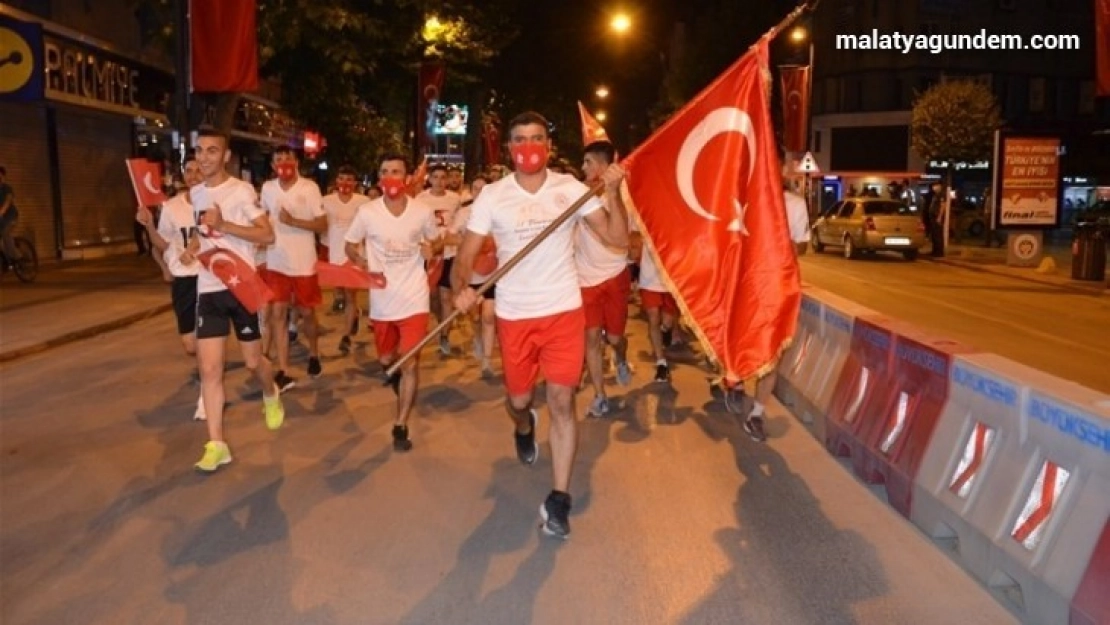 15 Temmuz koşu yapıldı