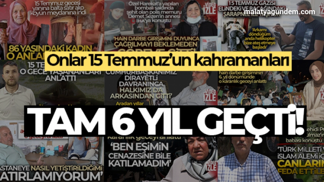 15 Temmuz'un kahramanları o gece yaşadıklarını anlattı!