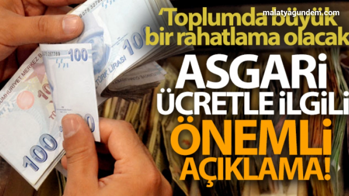 2022 asgari ücret ne kadar olacak? Bakan Bilgin'den açıklama!