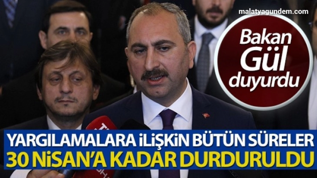 30 Nisan'a kadar durduruldu