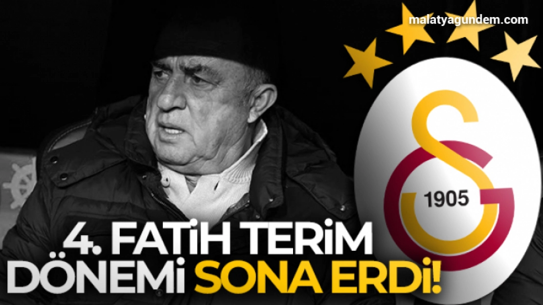 4. Fatih Terim dönemi sona erdi!