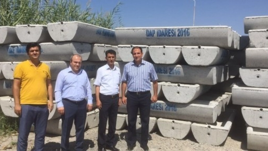 500 Adet Beton Sıvat Dağıtılacak