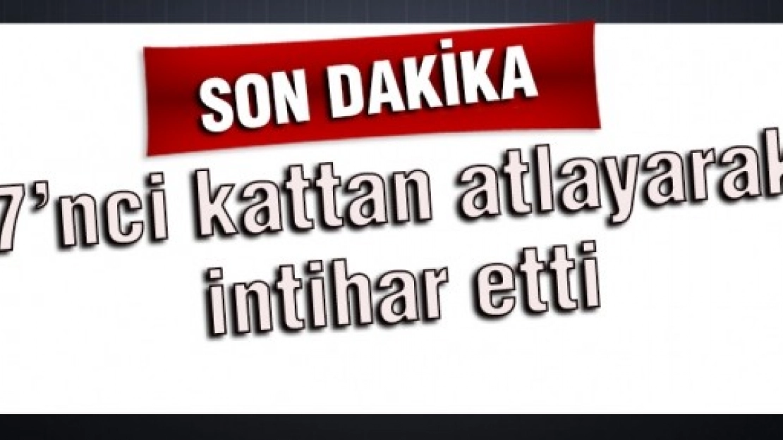 7. Kattan Atlayarak İntihar Etti