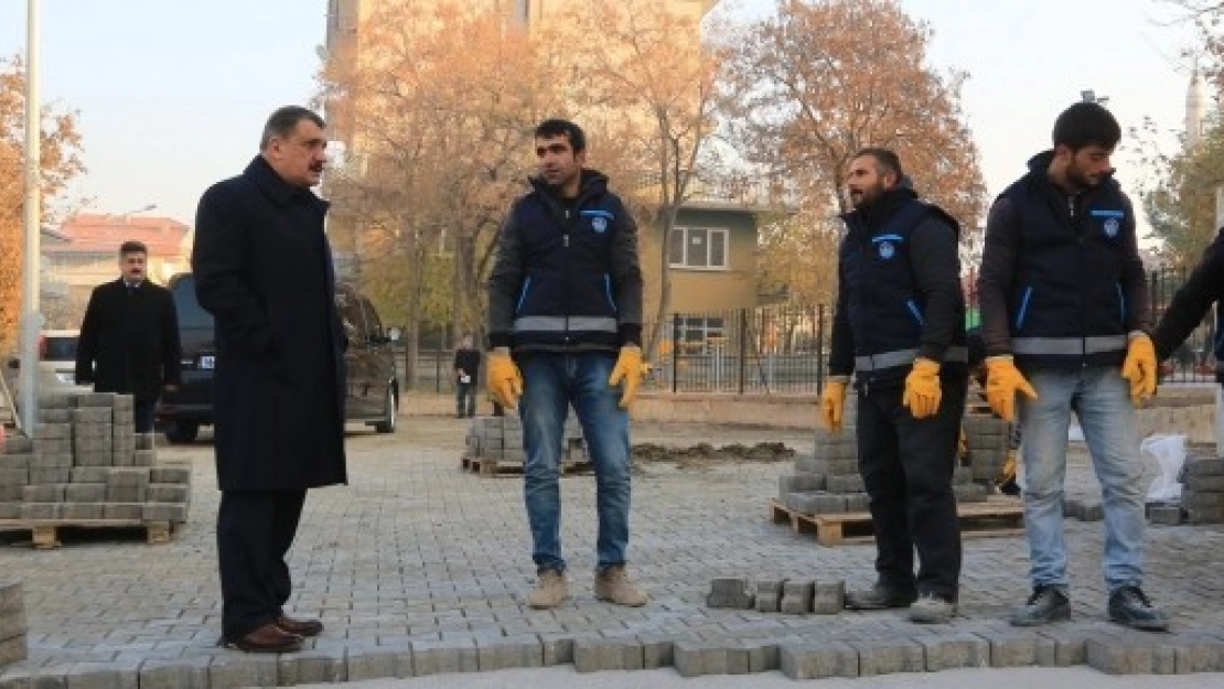 950 Sokakta Çalışmalar Tamamlandı