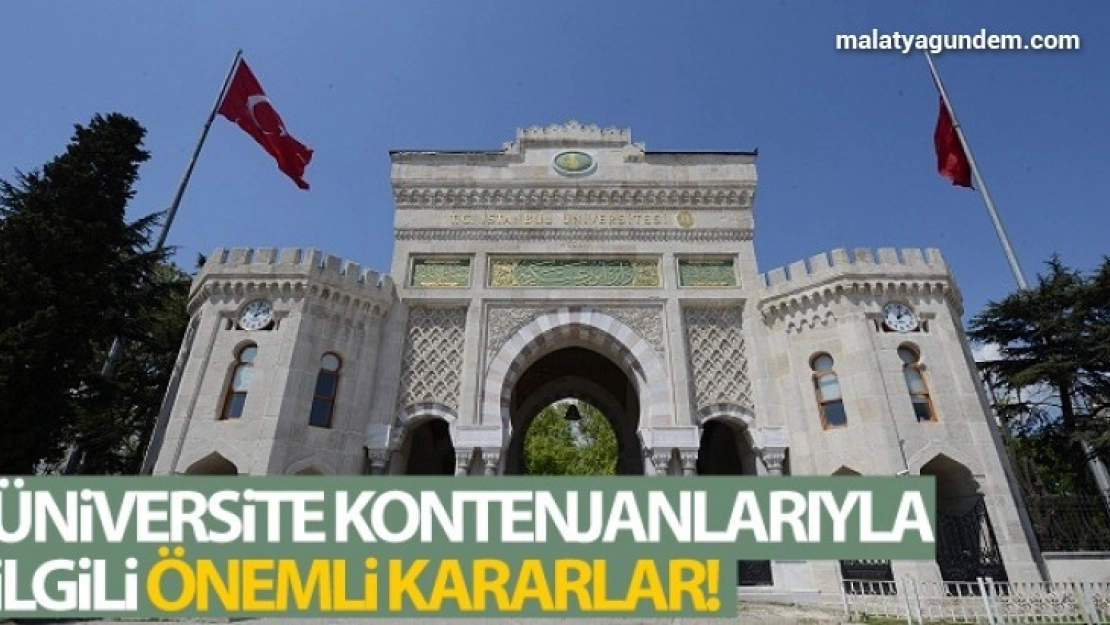 YÖK'te 'Yükseköğretim Eğitim Programları Danışma Kurulu' toplantısı