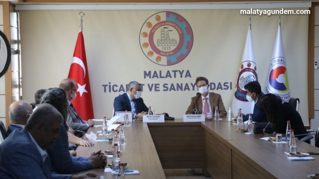 AB Türkiye Delegasyonu Başkanı'ndan MTSO'ya ziyaret