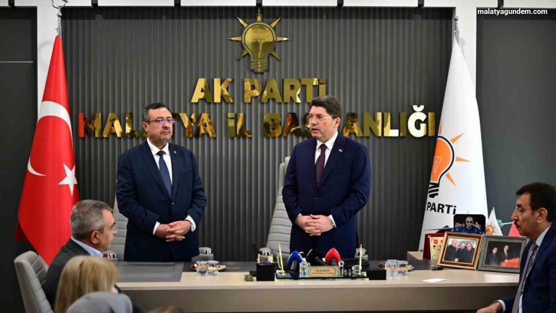 Adalet Bakanı Tunç: 'Malatya'yı yargı alanında ayağa kaldırıyoruz'