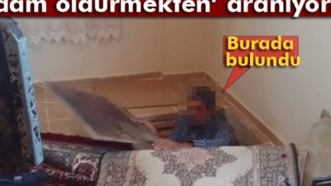 Adam Öldürmekten Aranıyordu
