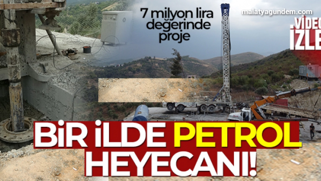 Adana'da petrol heyecanı