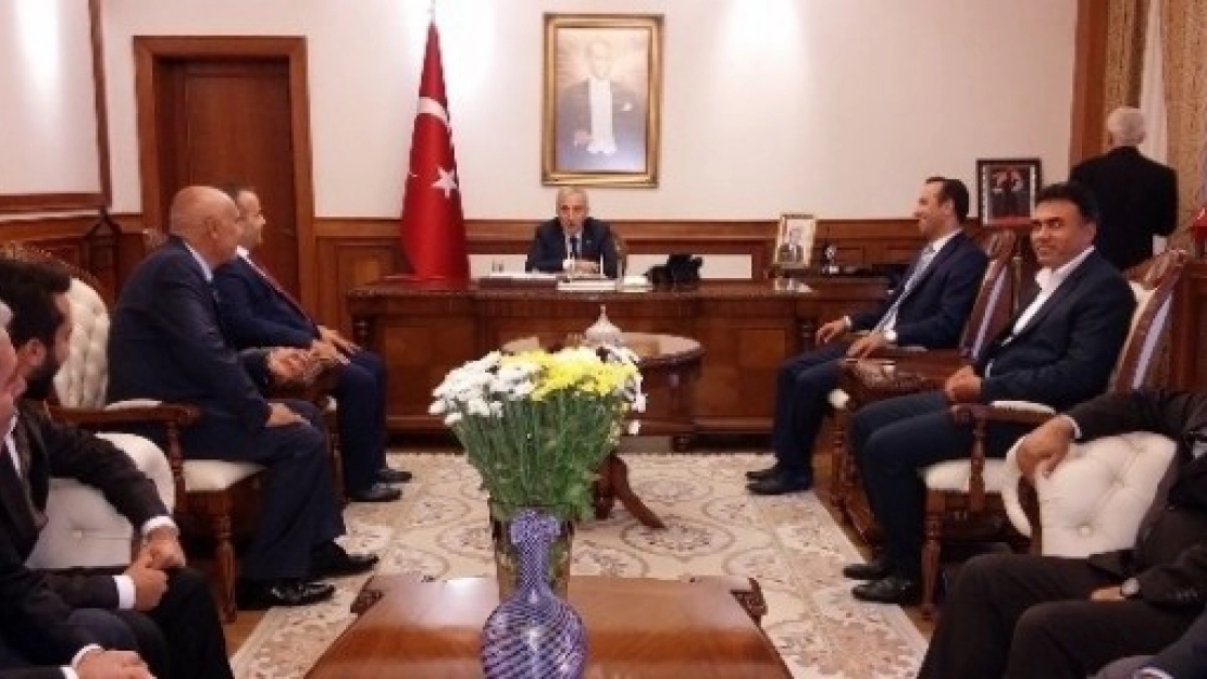 Adil Gevrek'ten Vali Kamçı'ya Ziyaret