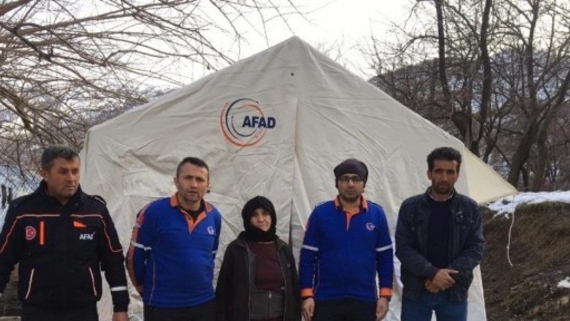 AFAD Zor Koşullarda Ulaşmaya Devam Ediyor