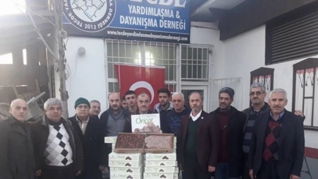 Afrin'e Malatya'dan Kayısı