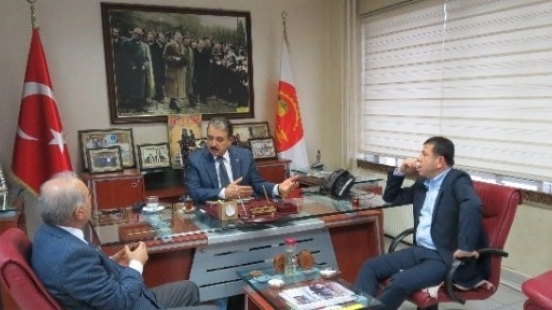 Ağbaba'dan Mesob Başkanı Keskin'e Ziyaret