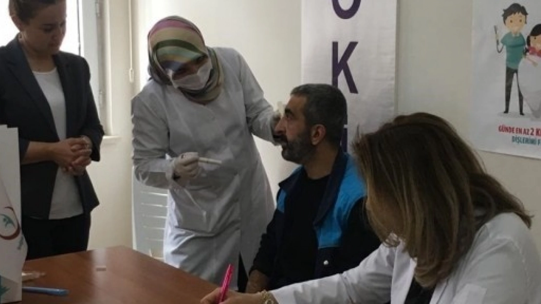 Ağız Ve Diş Sağlığı Taraması Yapıldı
