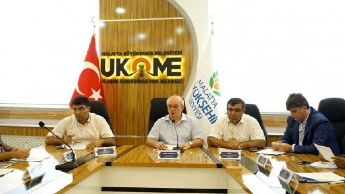 Ağustos ayı UKOME Toplantısı Yapıldı