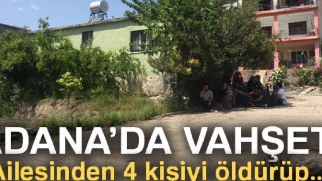 Ailesinden 4 Kişiyi Öldürdü