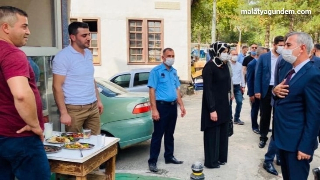 AK Parti heyeti, Gündüzbey'deki yatırımları inceledi