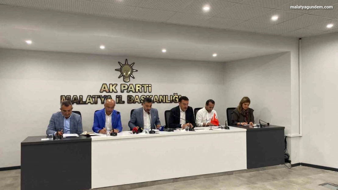 AK Parti İl Başkanı Gören, çalışmalar hakkında bilgi verdi