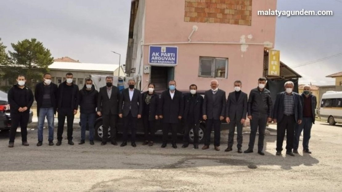 AK Parti Malatya il teşkilatından Arguvan ilçe teşkilatına ziyaret