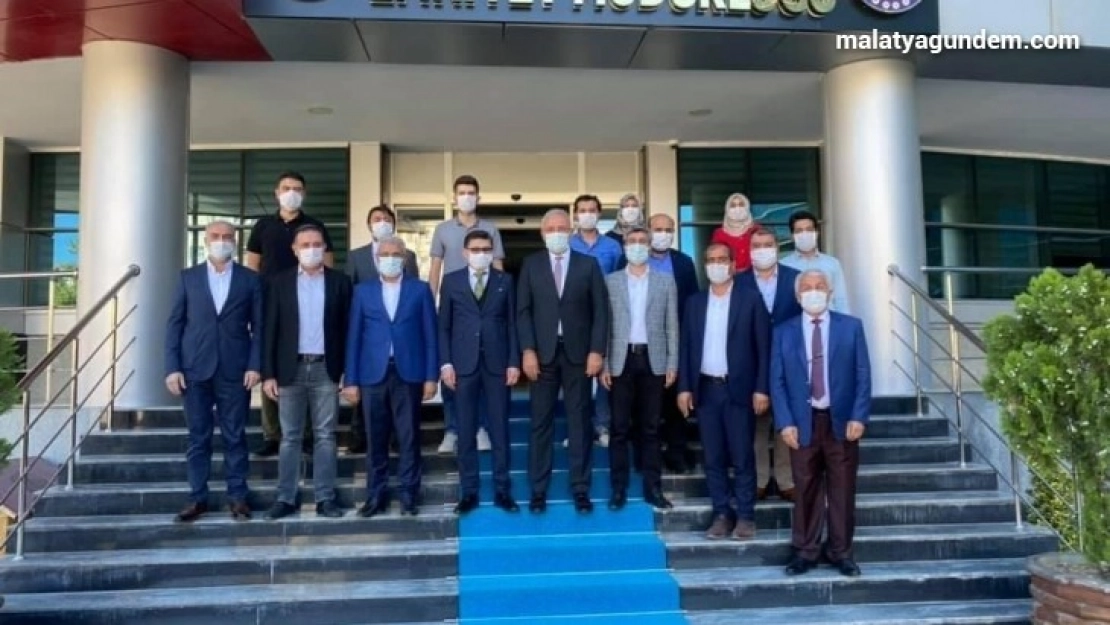 AK Partilerden Emniyet Müdürüne ziyaret