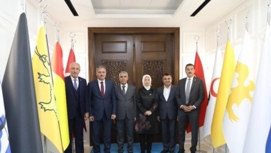 AK Parti Heyetinden Osman Güder'e Ziyaret