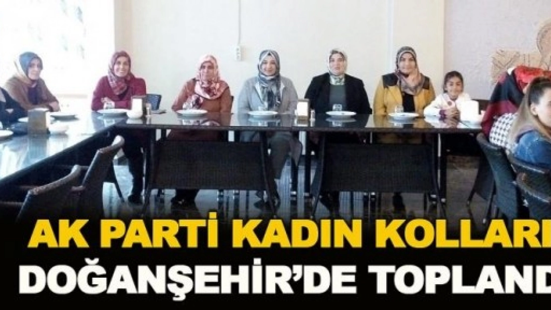 AK Parti Kadın Kolları Toplantısı Yapıldı