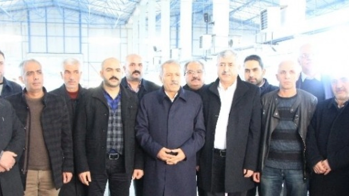 Şahin:Çalışanları Ziyaret Etti
