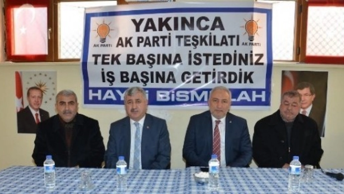 AK Parti Yakınca'da Mahalle Toplantısı Düzenlendi