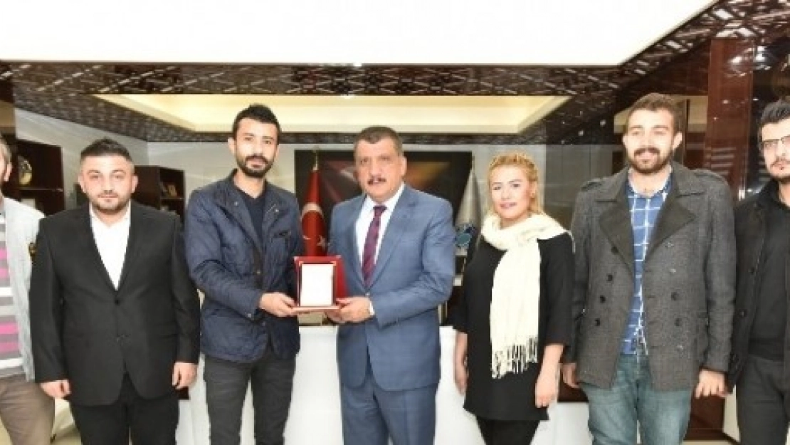Ak Partili Gençlerden Başkan Gürkan'a Ziyaret