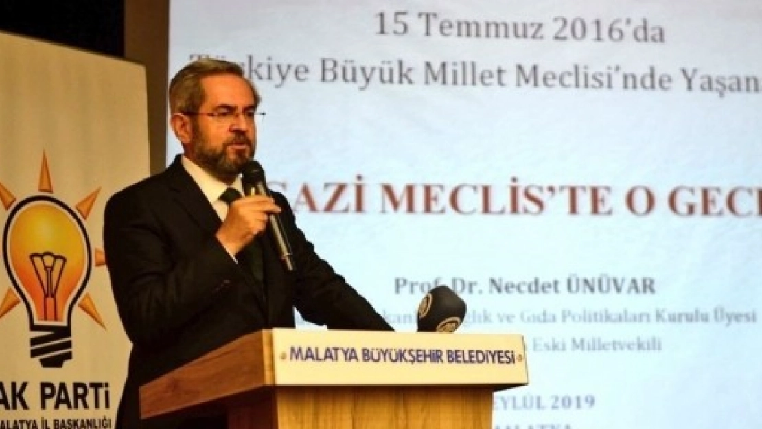 AK Partili Gençlerden 'Gazi Meclis'te O Gece' Konferansı