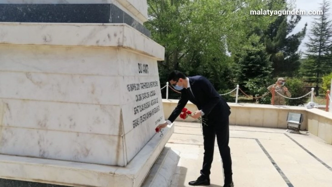 Akçadağ'da CASA şehitleri anıldı
