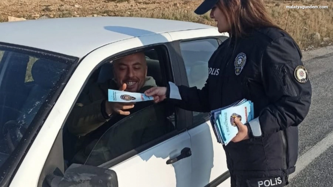 Akçadağ'da polis dolandırıcılara karşı uyardı