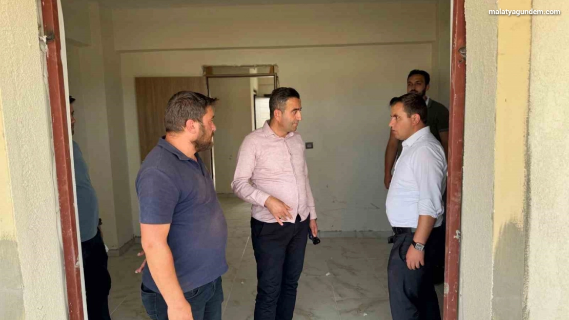 Akçadağ Yağmurlu'da 134 konutun kurası çekildi