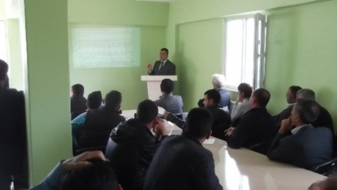 Akçadağ'da Çiftçilere Destekleme Projesi Anlatıldı