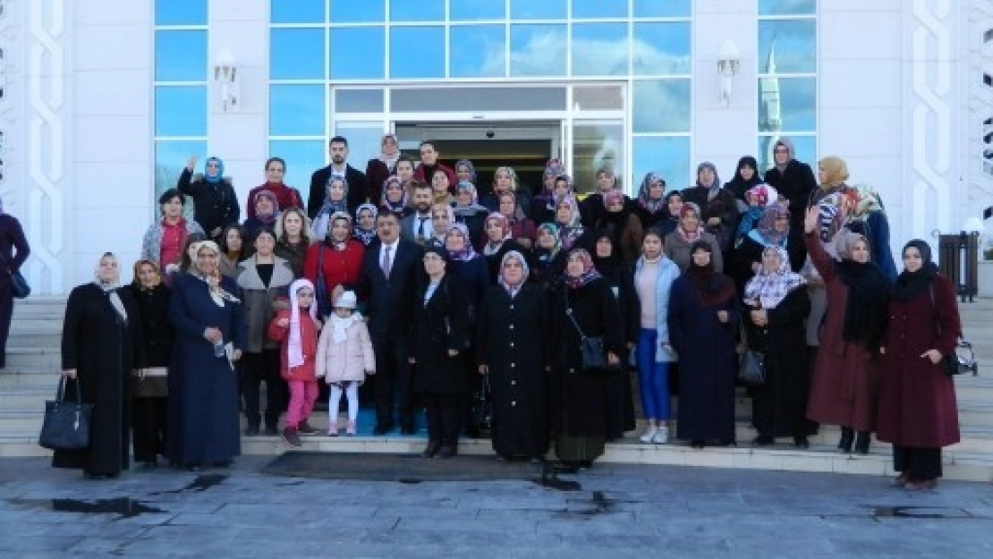 Doğanşehir Teşkilatından, Başkan Gürkan'a Ziyaret