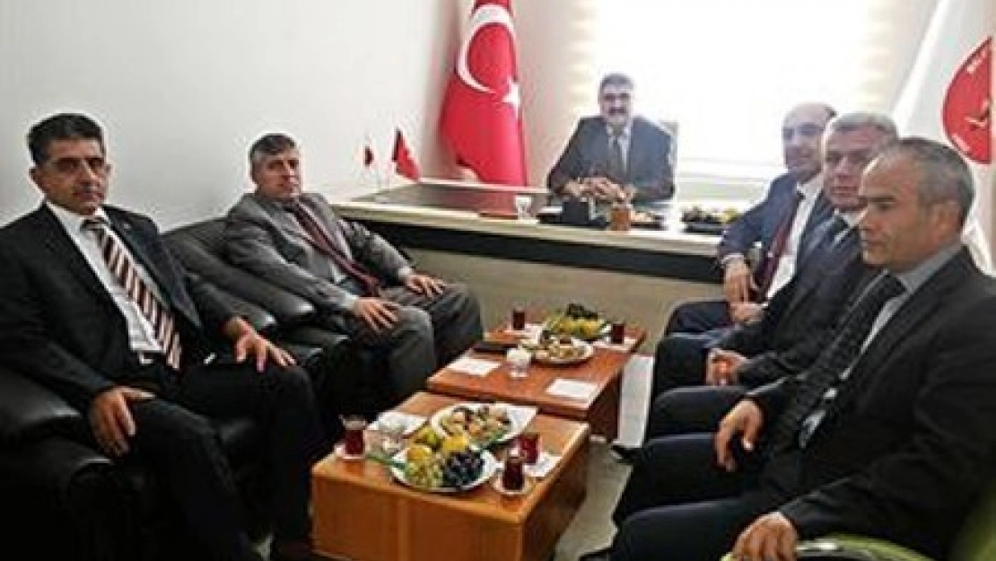 Ali Selvi, Veteriner Hekimler Odası'nı Ziyaret Etti